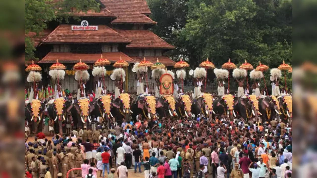 Usthadian Academy / Largest Temple Festival Thrissur Pooram 2024 Celebrated